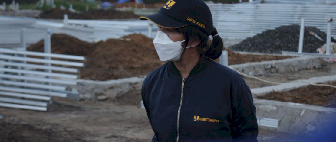 Pembangunan hunian tetap bagi penyintas banjir bandang di Masamba, Lutra.