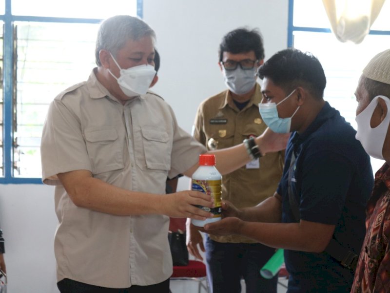 Kementerian Pertanian Gelontorkan Anggaran Rp11 Miliar untuk Pupuk Cair Organik di Pinrang