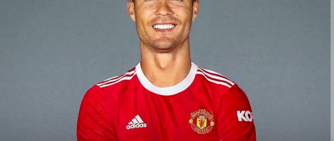 Cristiano Ronaldo berseragam Manchester United. IST