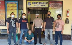 Masuk Minimarket Bawa Ransel, Keluar Bawa Minyak Goreng Curian, Pria Ini Diamankan Polres Pinrang