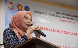 DPRD Makassar Fraksi Gerindra Sosialisasi Pemberian Air Susu Ibu