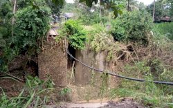 Jembatan Darurat di Desa Kanco Bone Putus Diterjang Air Bah