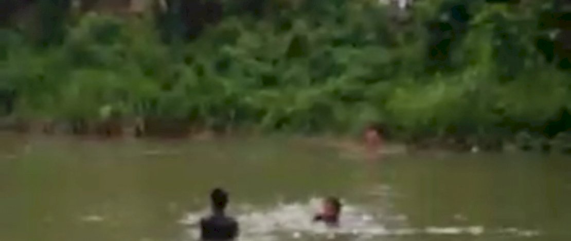 Pencarian bocah tenggelam di Barru.