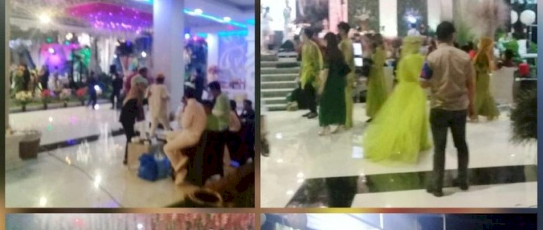 Foto pesta ulang tahun seorang selebgram di Makassar. 