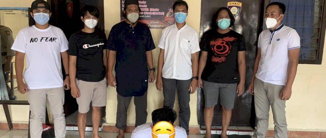 Pencuri sapi diringkus Resmob Polres Wajo dan Reskrim Polsek Maniangpajo.