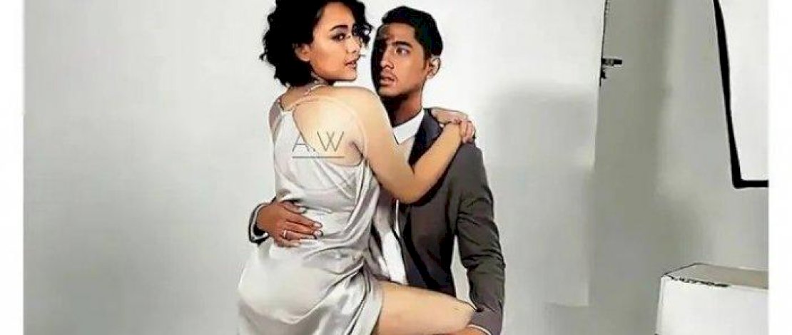 Potret Amanda Manopo dan Arya Saloka yang mengundang komentar netizen.