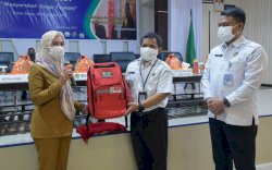 Bupati Lutra Launching Gerakan Tas Siaga Gempa, Begini Isinya 