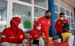 Hadiri Vaksinasi Pelajar, Wali Kota Makassar Imbau Warga Sukseskan Gerakan Vaksinasi