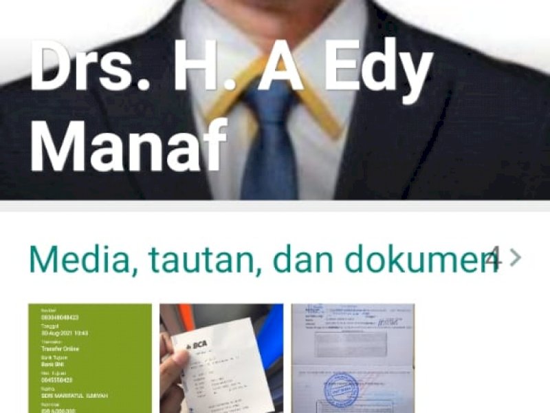Beredar Pesan WA Wabup Bulukumba Minta Sumbangan Rumah Ibadah, Ternyata Penipuan