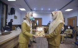 Terima SK Pensiun, Besse Andi Pabeangi Genap Lima Tahun Jabat Kadis Sosial Lutra