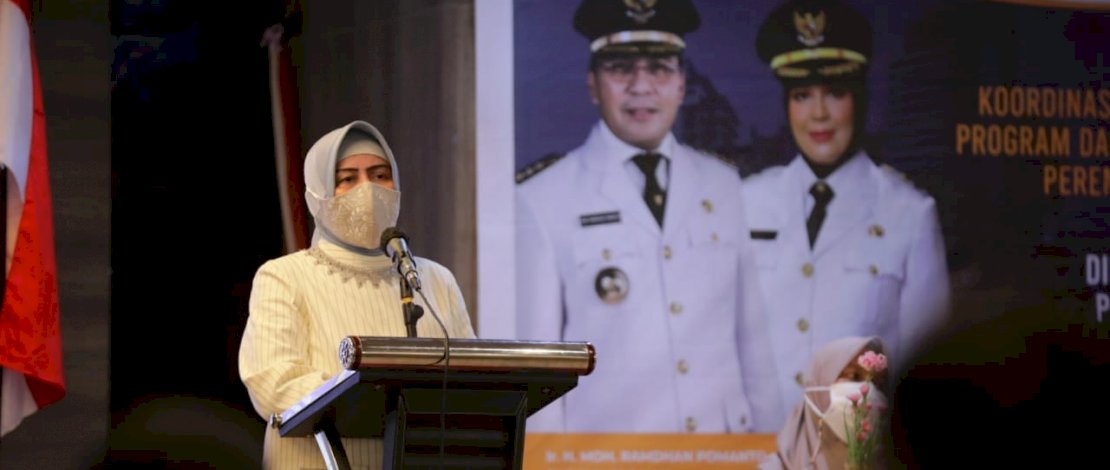 Ketua TP PKK Kota Makassar Indira Yusuf Ismail