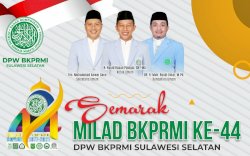 Semarakkan Milad Ke-44, BKPRMI Sulsel Gelar Baksos