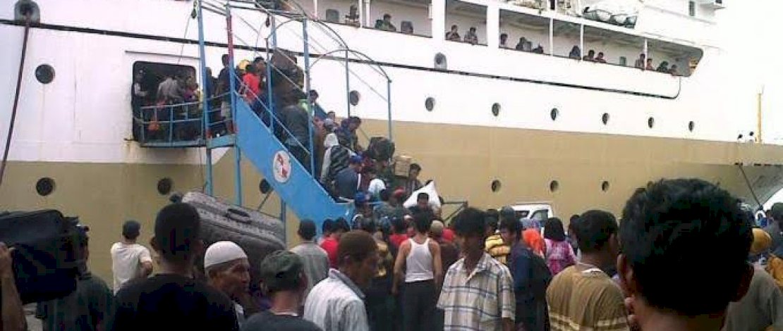 Kondisi Kapal Pelni sebelum Pandemi Covid-19. Kondisi Kapal Pelni sebelum Pandemi Covid-19.
