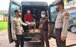 Dukung Program Pemerintah, Polres Luwu Utara dan Kejaksaan Negeri Vaksin 21 Tahanan