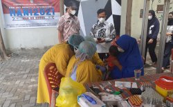 Gandeng Prodia, Camat Tamalanrea dan CRC Tes Antibodi Warga terhadap Covid-19