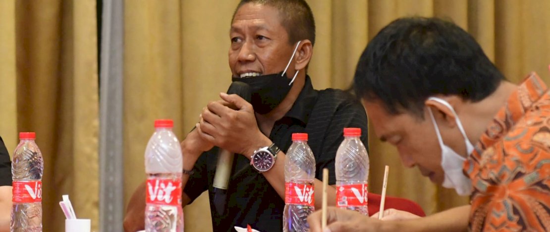 Suasana silaturahmi IAS dengan para DPC Partai Demokrat se-Sulsel.