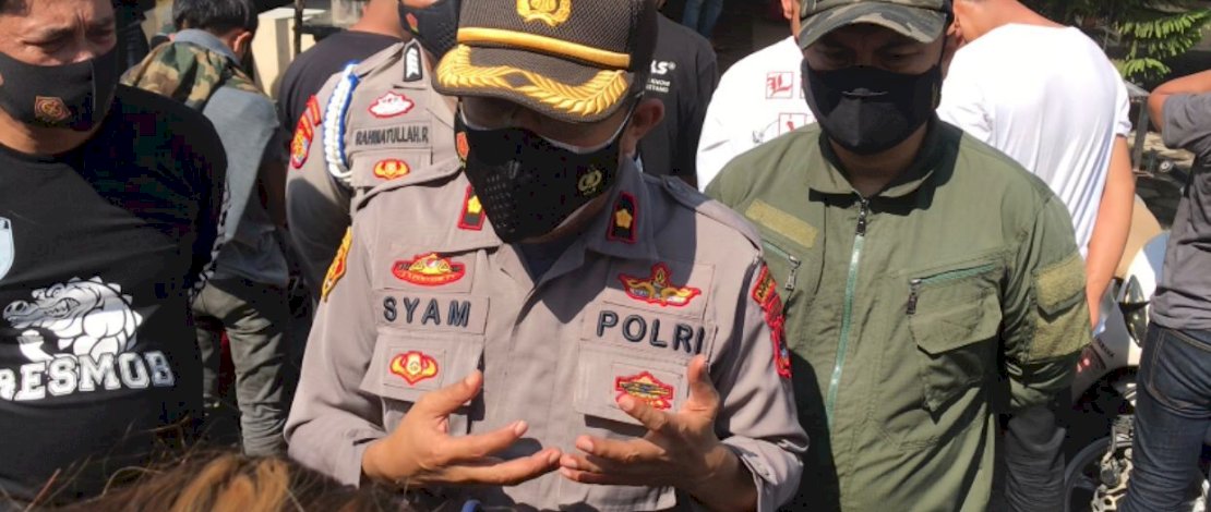 Kapolsek Rappocini, Kompol S. Syamsuddin.