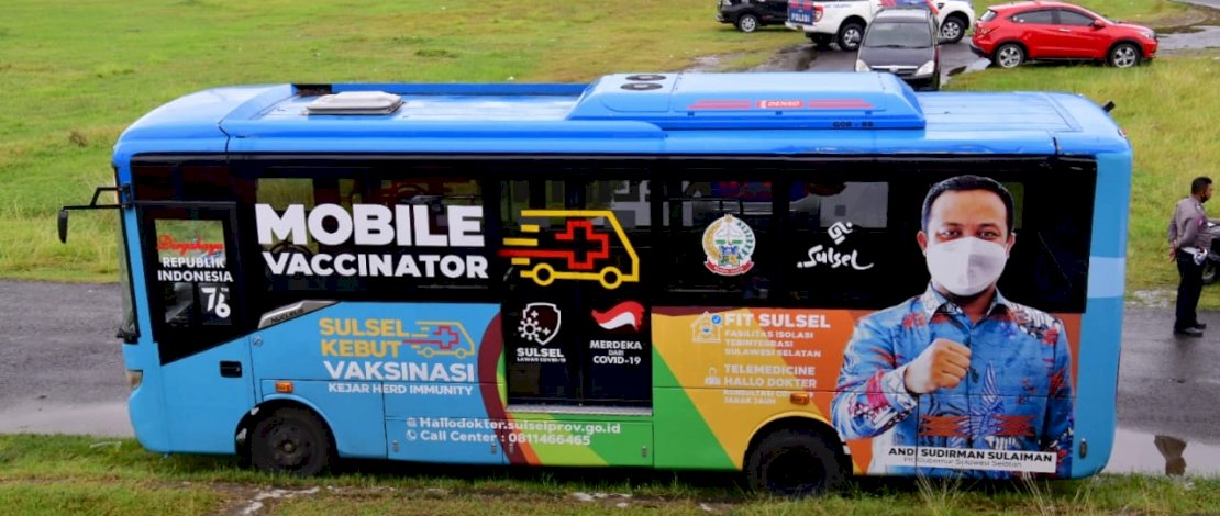 Mobile Vaksinator Disambut Antusias Warga, Sasar 12 Ribu Warga di Tana Toraja dan Torut