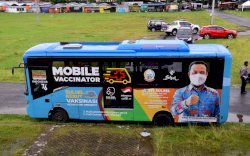 Mobile Vaksinator Disambut Antusias Warga, Sasar 12 Ribu Warga di Tana Toraja dan Torut