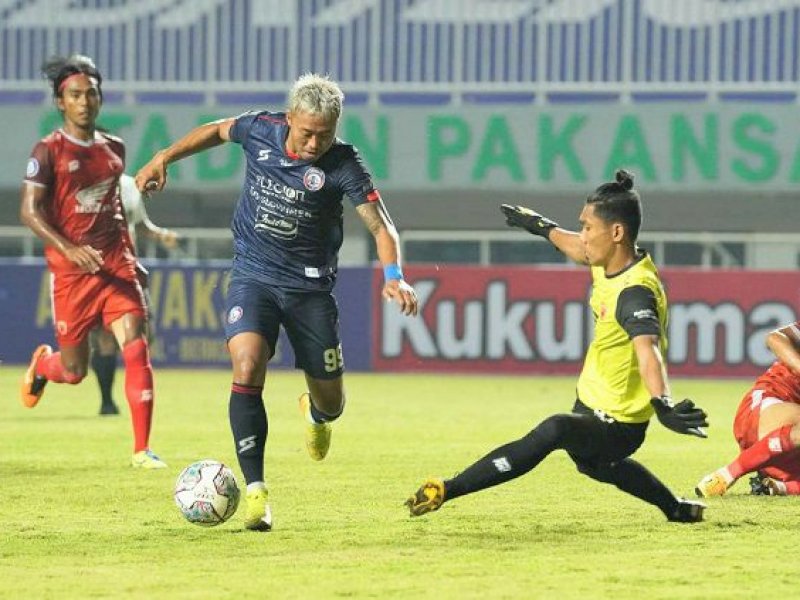 Hasil Liga 1 2021: PSM Makassar Ditahan Arema FC 1-1