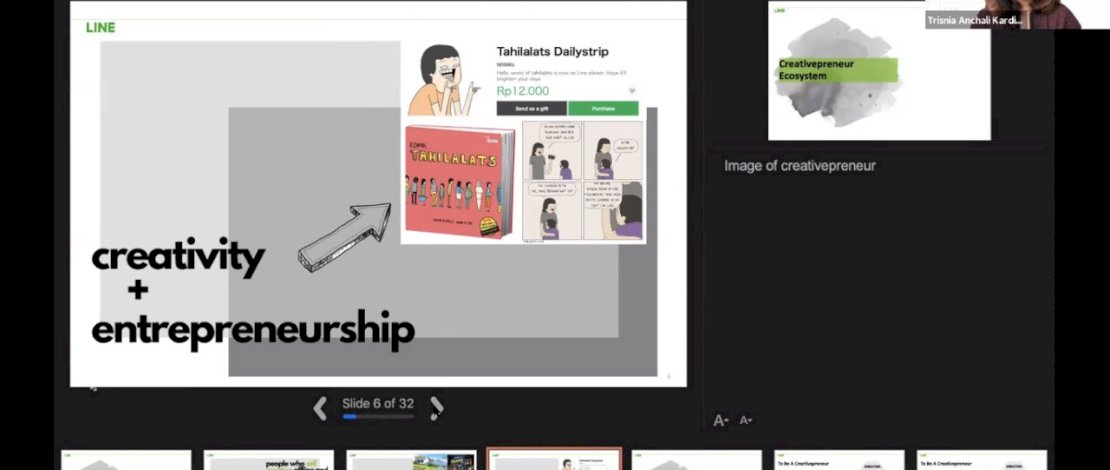 LINE Stickers Berpartisipasi dalam Pelatihan IP Kreatif Ajang Katapel MAYA 2021 LINE Stickers Berpartisipasi dalam Pelatihan IP Kreatif Ajang Katapel MAYA 2021