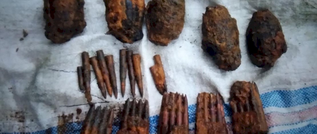 Gali Tanah untuk Septic Tank, Warga di Luwu Utara Temukan Granat dan Peluru 