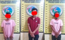 Polres Luwu Utara Amankan 3 Pelaku Penyalahgunaan Narkoba