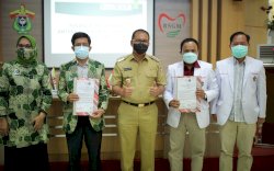 Di Sela Bulan Bakti Sosial Kesehatan, KAHMI-RSGMP Unhas Tandatangan MoU