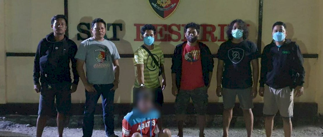 Pelaku pencabulan terhadap gadis di bawah umur, diamankan Satreskrim Polres Pinrang.