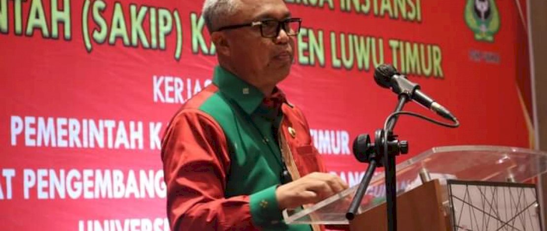 Bupati Budiman Harapkan SAKIP Luwu Timur Lebih Baik