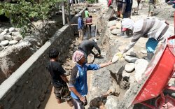 Program Padat Karya Tunai Pembangunan Drainase, Pemda Luwu Utara Serap 50 Tenaga Kerja Lokal