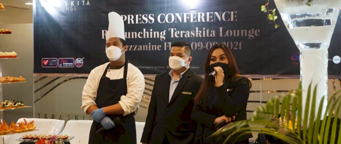 Suasana re-launching Teraskita Lounge, Teraskita Hotel Jakarta manage By Dafam.