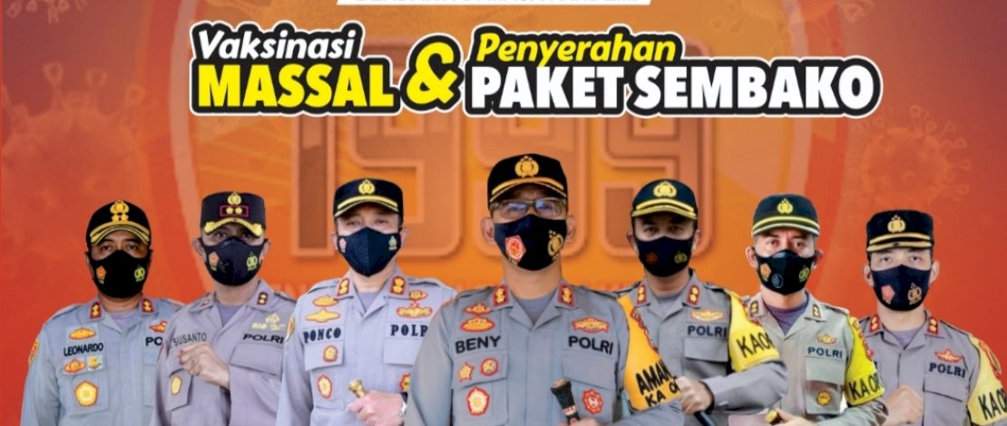Besok Akpol 99 Gelar Vaksinasi Massal dan Bagi Sembako Besok Akpol 99 Gelar Vaksinasi Massal dan Bagi Sembako