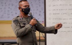 Gandeng Polres Bone, Batalyon C Pelopor Gelar Latihan Olah TKP