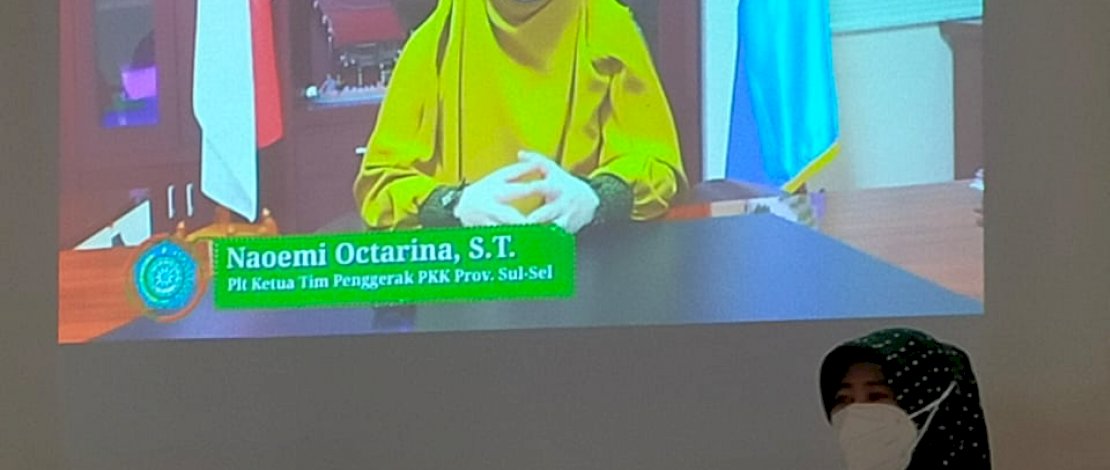 Tim Penggerak PKK Sulsel bekerjasama dengan Dinas Ketahanan Pangan Sulsel, menggelar Talkshow Sehat Dengan Pangan Lokal, yang dilaksanakan secara hybrid, di Mal Phinisi Point Makassar, Kamis, 9 September 2021. 