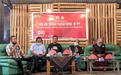 Menakar Informasi Seputaran Vaksin di Masyarakat, Pemuda IPMP Lamappatunru Kab Bone Gelar Diskusi 