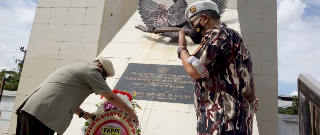 Peringatan HUT FKPPI ke 43 dilaksanakan dengan Upacara dan Ziarah Kubur di TMP Panaikang, Minggu, 12 September 2021. Dilanjutkan dengan Ramah Tamah serta Webinar.