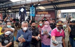 Bupati Lutim Budiman Resmikan Pasar Hobi Malili 