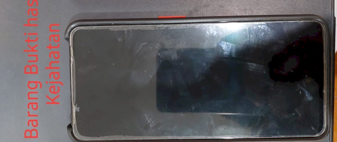 Pelaku dan barang bukti