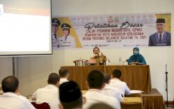 Ceramah Latsar Angkatan LVI dan LVII, Sekda Kota Makassar Berbagi Motivasi