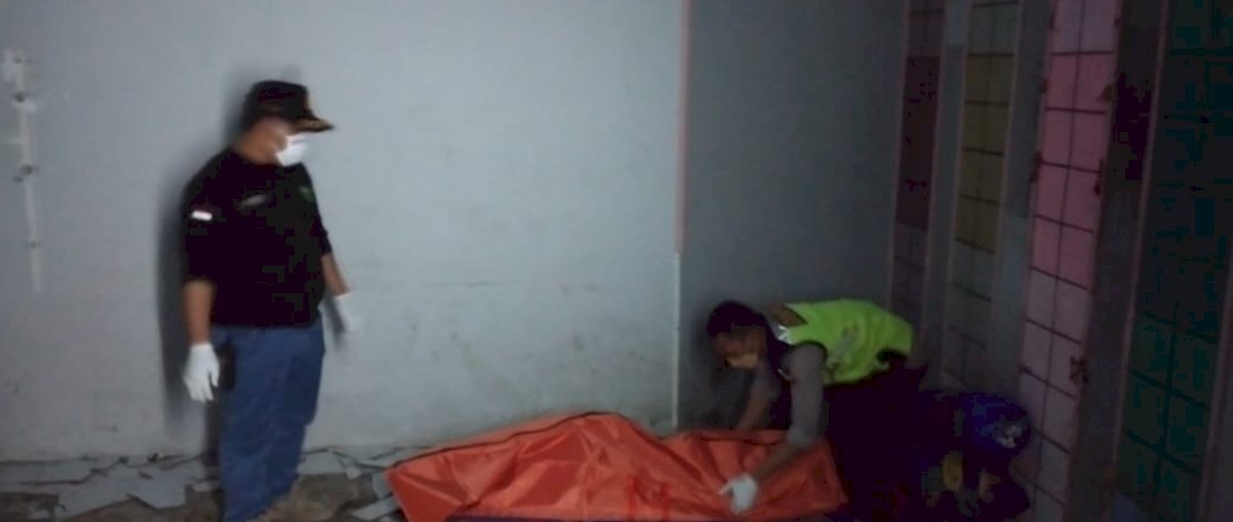 Penemuan mayat di eks kampus Universitas Satria Makassar.