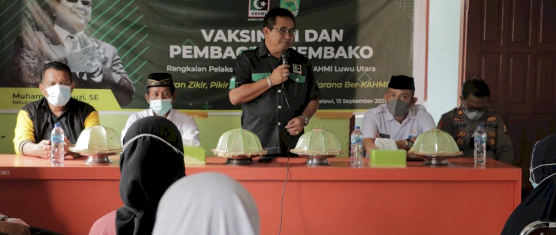 Ketua Majelis Daerah Korps Alumni Himpunan Mahasiswa Islam (Kahmi) Kabupaten Luwu Utara, Muhammad Fauzi. Ketua Majelis Daerah Korps Alumni Himpunan Mahasiswa Islam (Kahmi) Kabupaten Luwu Utara, Muhammad Fauzi.