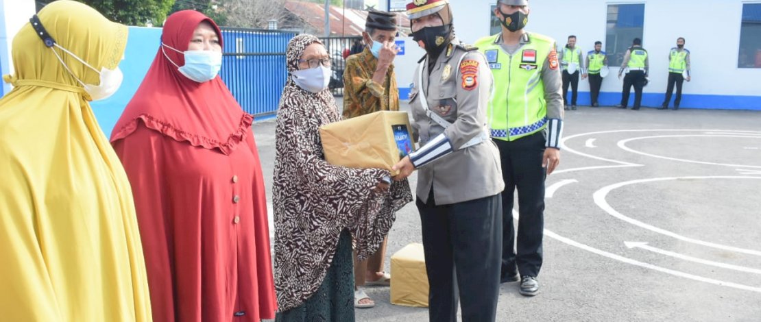 Suasana apel di Satlantas Polres Bulukumba.