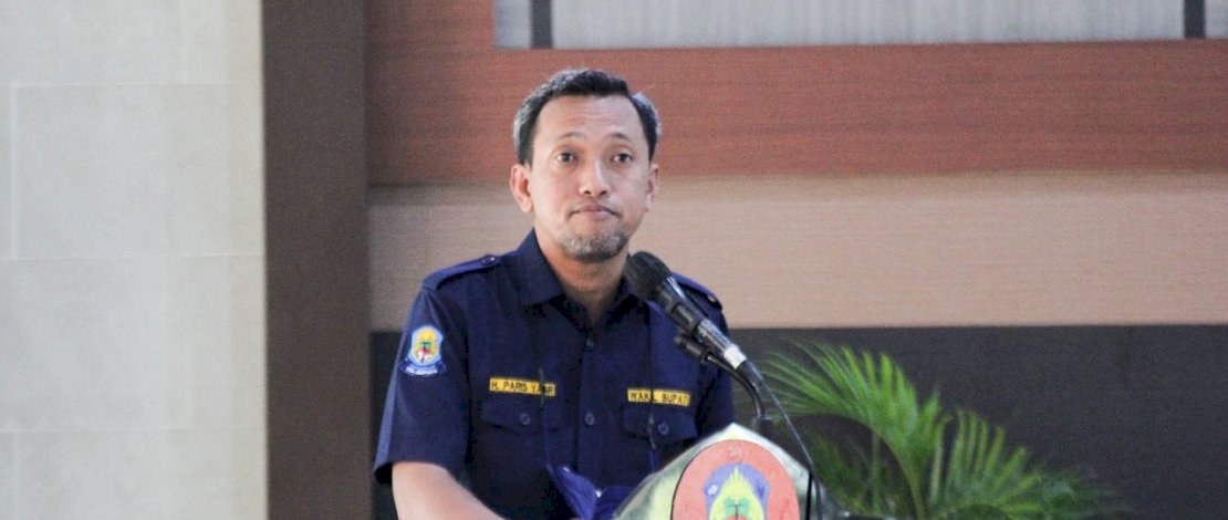 Wakil Bupati Jeneponto, Paris Yasir.