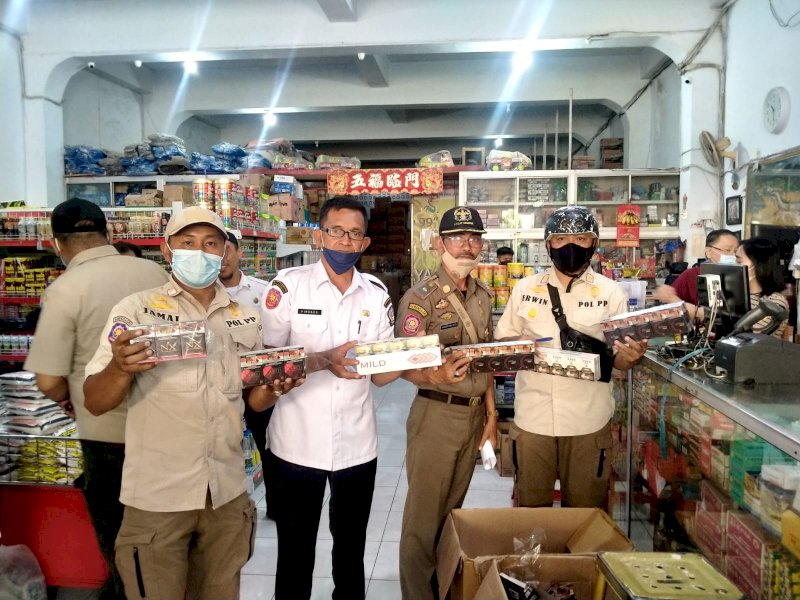 Bea Cukai Temukan Ribuan Rokok Ilegal di Bone