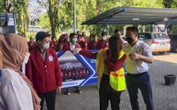 Asperindo Sulsel Bawa Puluhan Mahasiswa APP Kemenpenrin PKL di Angkasa Pura