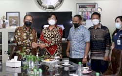 Dalam Rangka Pengawasan Lapangan Program JKN, Dewan Pengawas BPJS Kesehatan Temui Wali Kota Danny