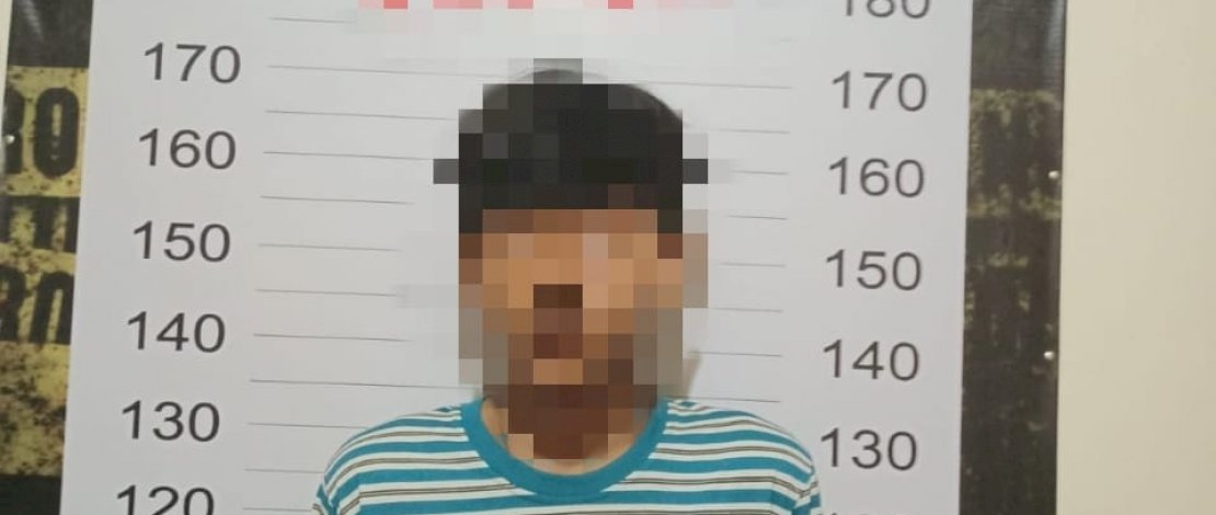 Pelaku curanmor dan barang bukti.