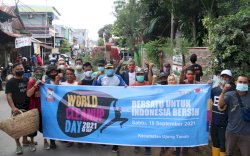 Dukung WCD, Pemerintah Kecamatan Ujung Tanah Bersih-bersih