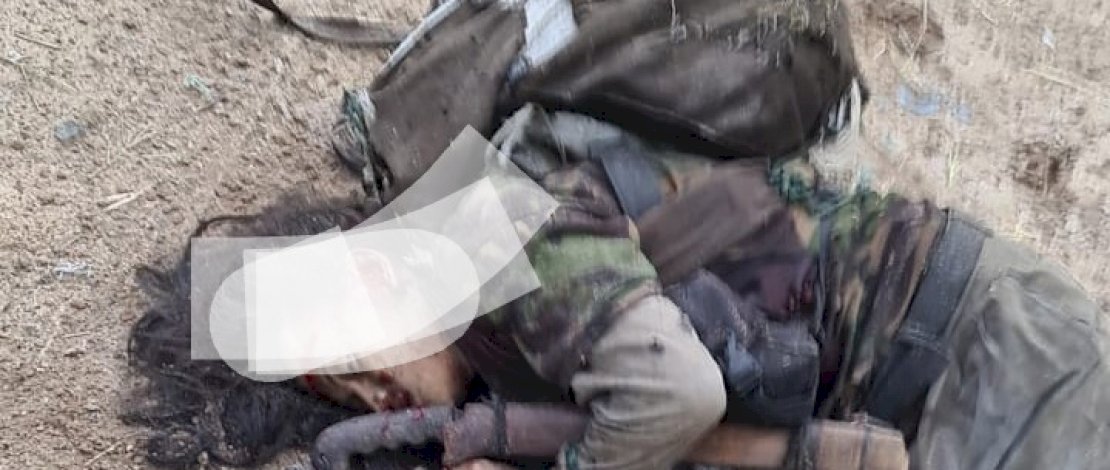 Dua pria mirip Ali Kalora dan Jaka, tewas tertembak.